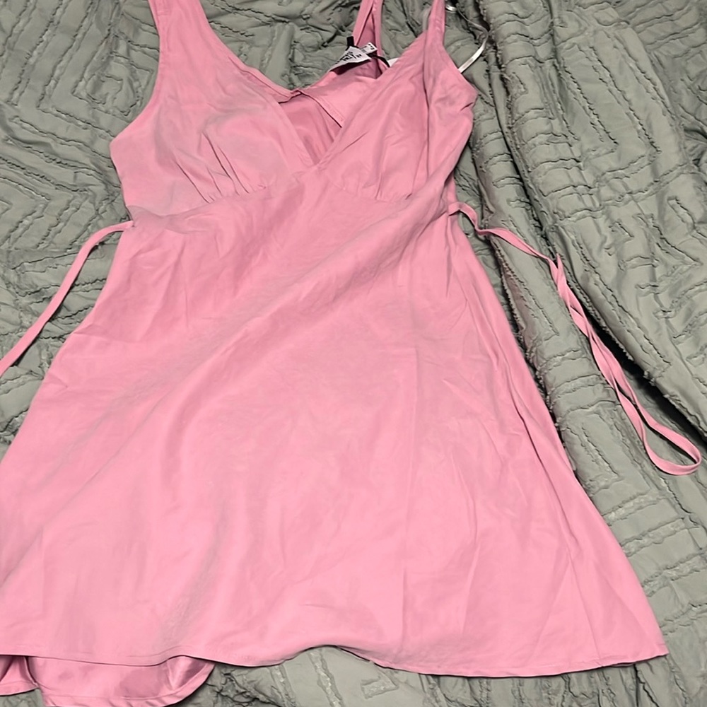 NWT Princess polly NELLIE MINI DRESS GIN FIZZ PINK